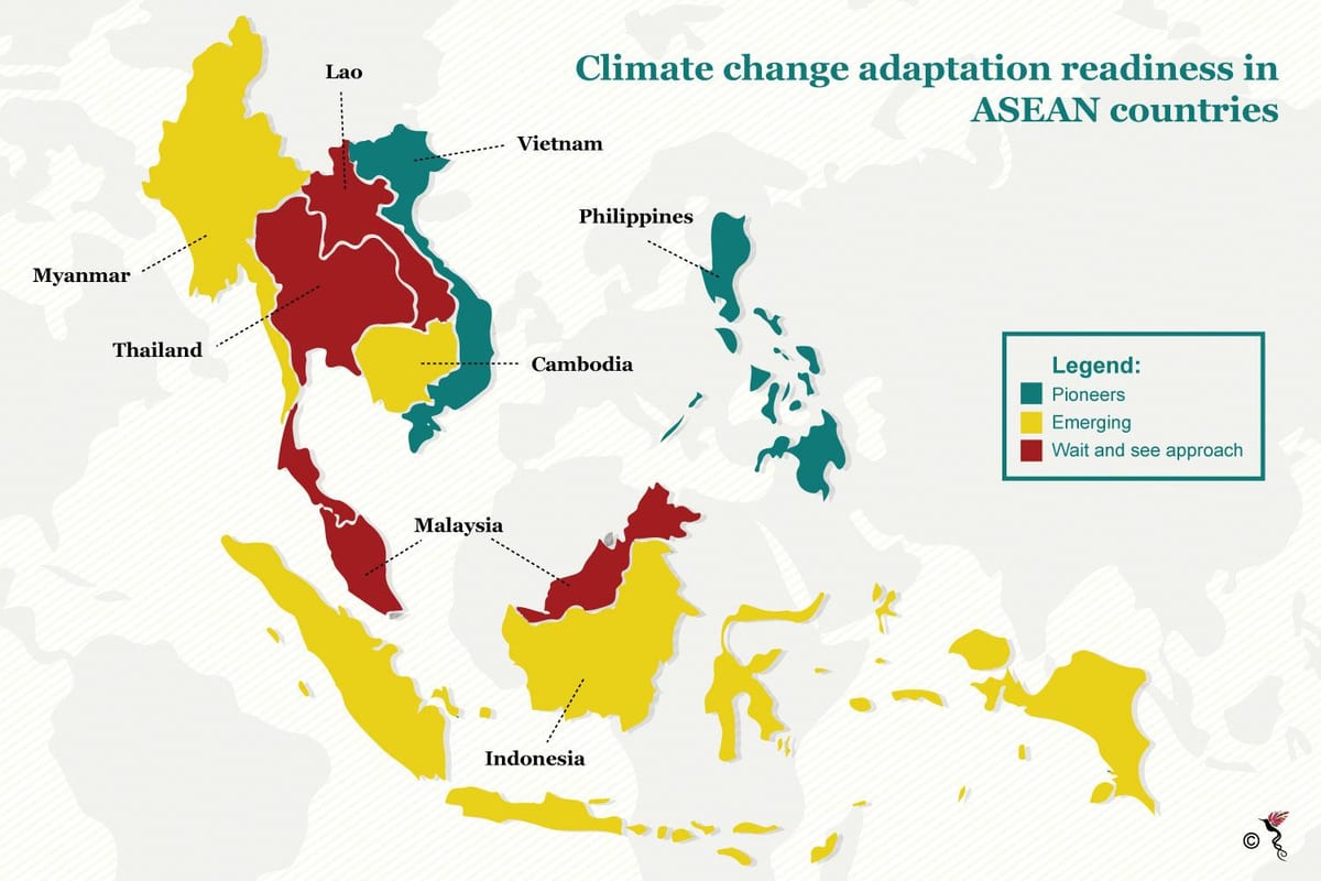 mapa malajsie klimatu