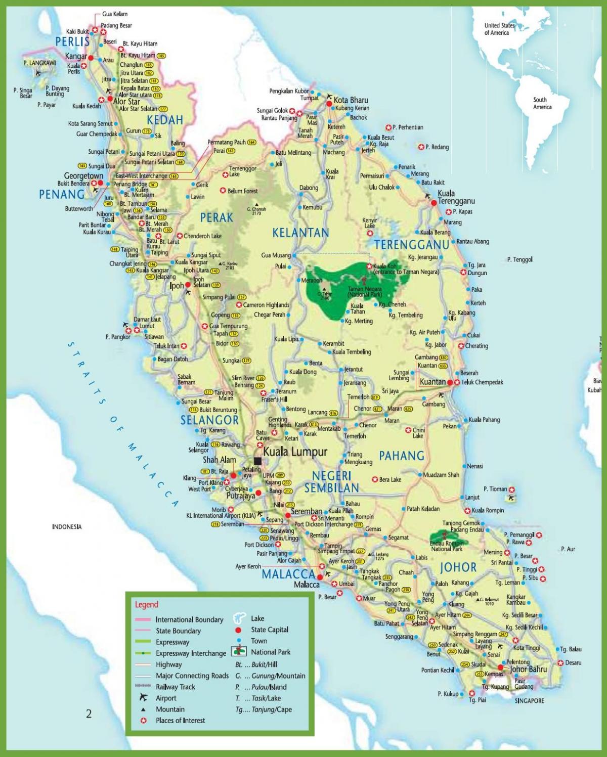 mrt mapa v malajsii