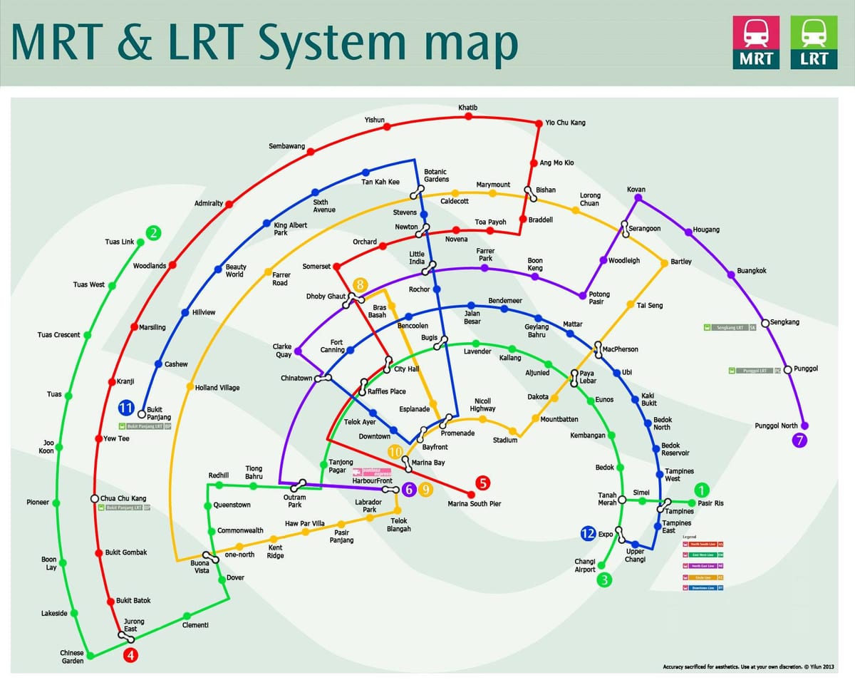 mrt-line mapa malajsie