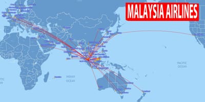 Mapa malajsie trasu