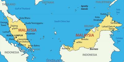 Mapa malajsie