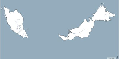Slepá mapa malajsie