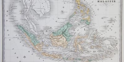 Mapa malajsie staré